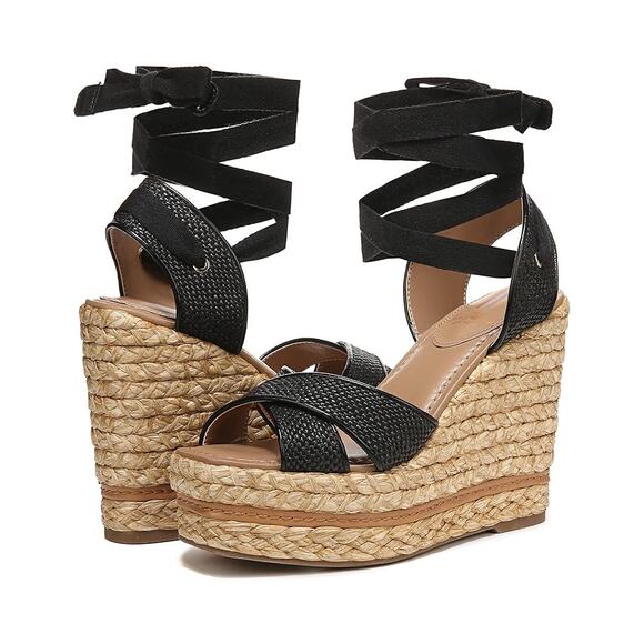 Sam Edelman Vaughn Espadrille Wedge Sandals Size 10 - Picture 7 of 9